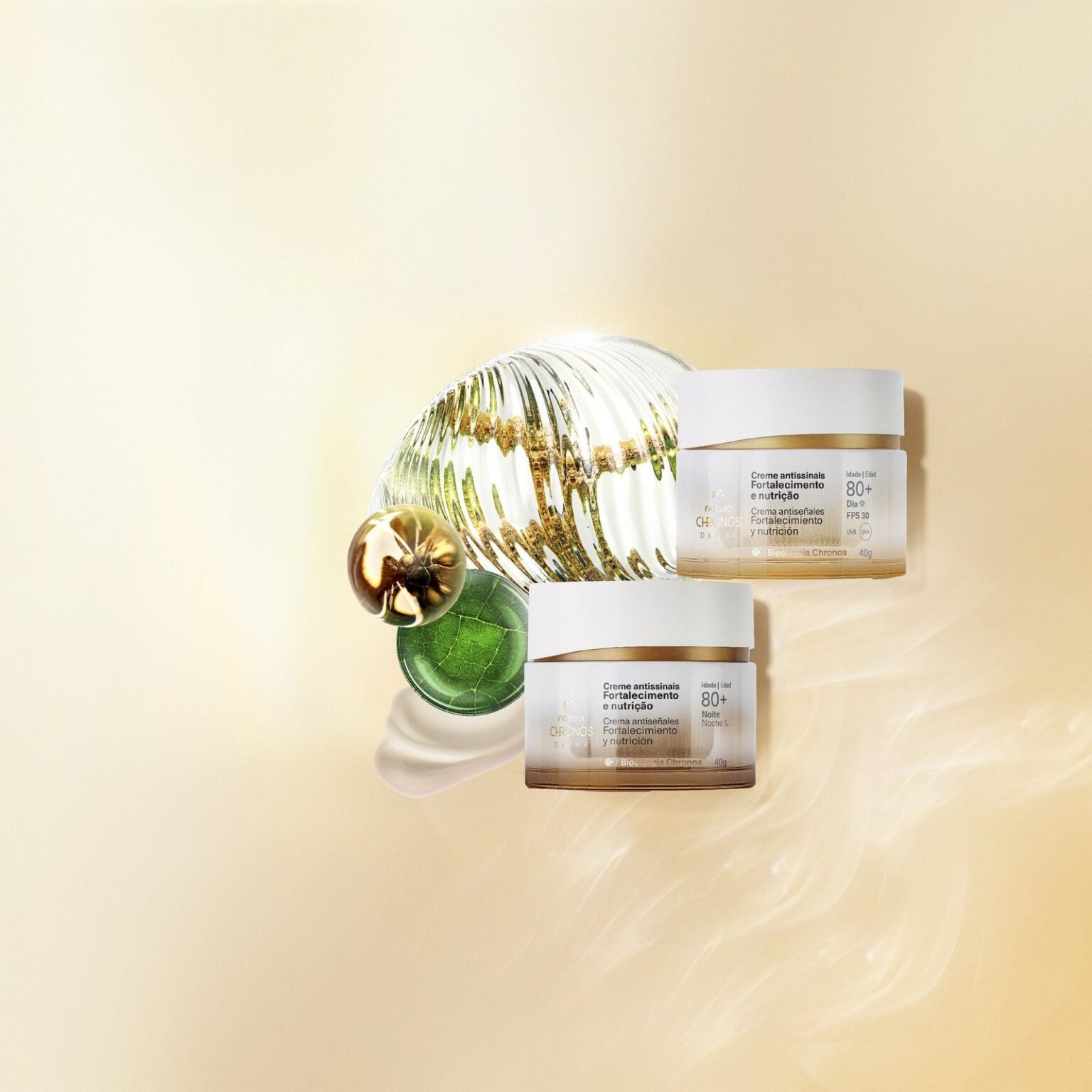 Natura Chronos 80+ é premiado no Wellness & Longevity Choice Awards 2025 nos EUA Foto: Divulgação