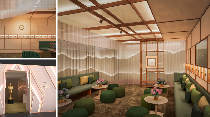 Rolex celebra uma década como anfitriã do Greenroom do Oscars® com novo design inspirado na conservação ecológica e sustentável