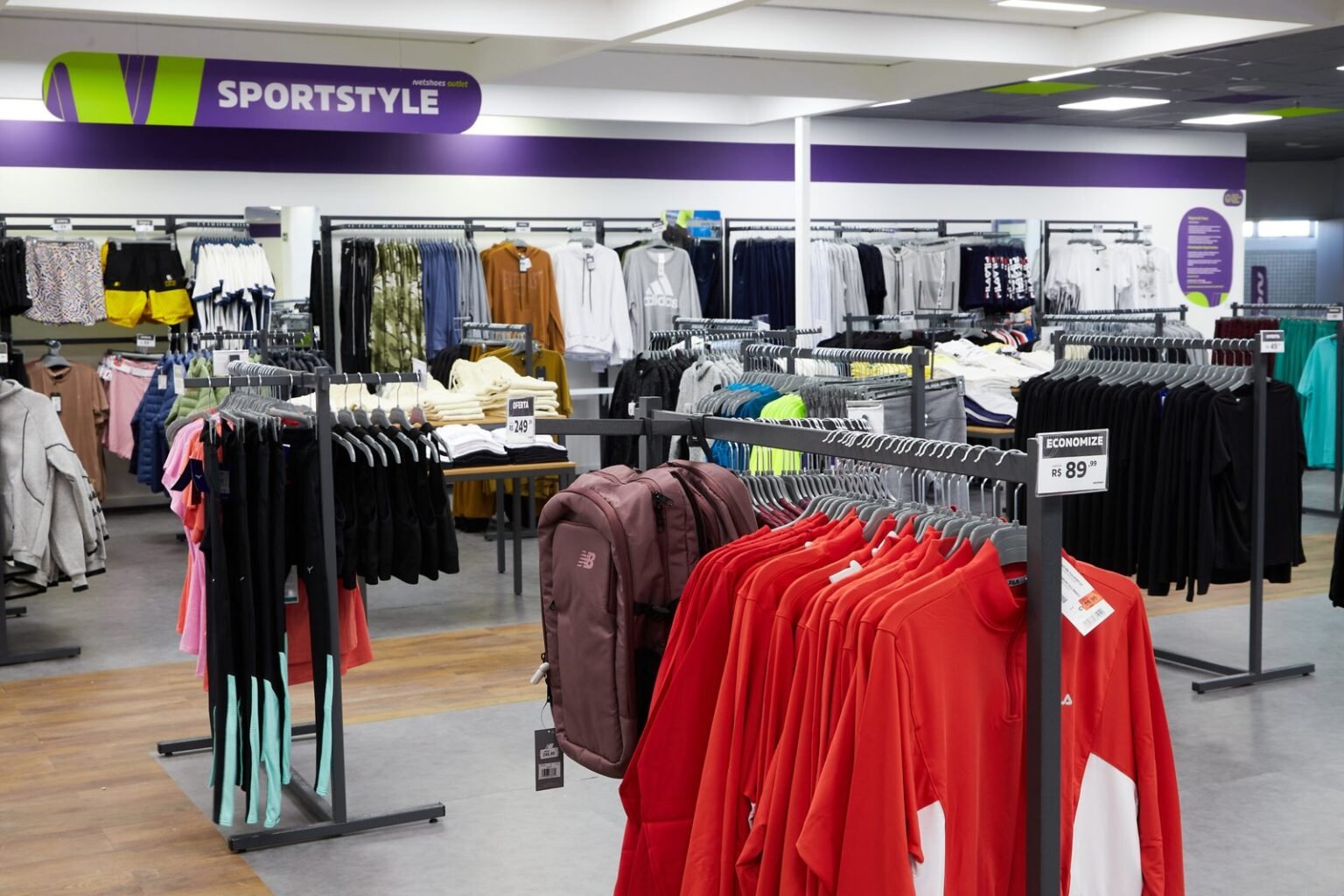 Netshoes inaugura sua primeira loja outlet, em São Paulo Foto: Divulgação