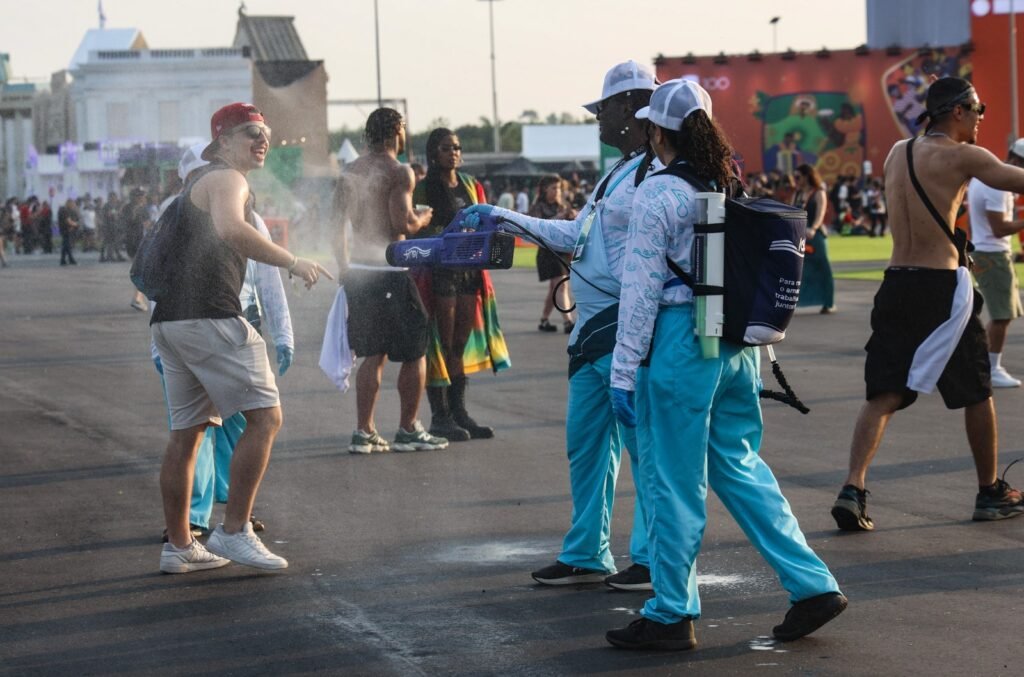 Iguá leva aguadeiros ao Uptown Barra para garantir hidratação nos eventos de carnaval 1 Iguá leva aguadeiros ao Uptown Barra para garantir hidratação nos eventos de carnaval