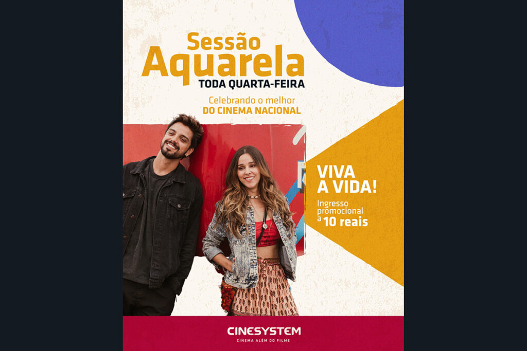 Projeto “Aquarela” tem filme nacional toda quarta-feira por apenas R$ 10