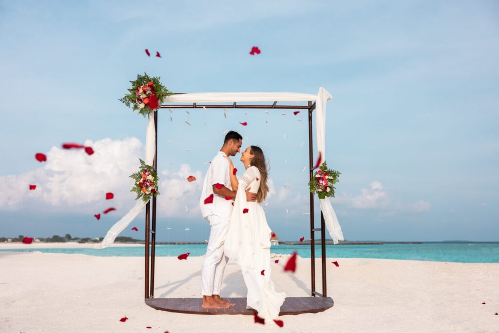 Casamento dos sonhos nas Maldivas