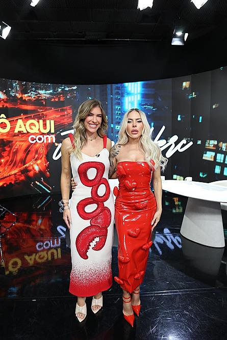 Juliana Herc estreia “Tô Aqui com Juliana Herc” na Record News com participação especial de Lore Improta
