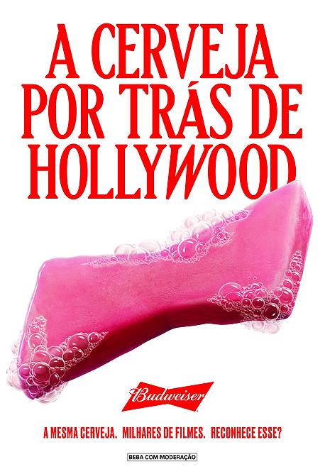 Budweiser celebra sua conexão com o cinema e convida o público a encontrar a cerveja em filmes de Hollywood