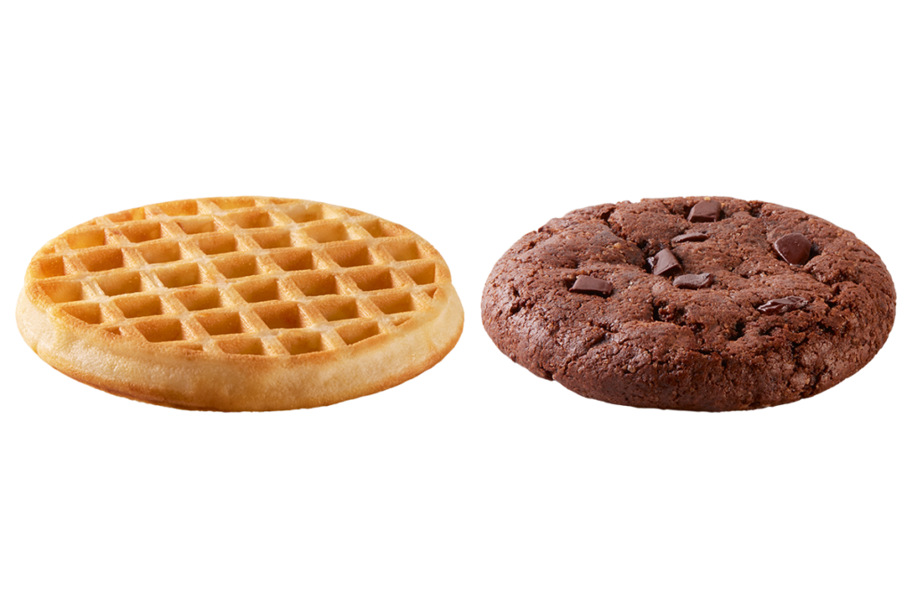 Méqui lança waffle de pão de queijo e novos cookies no McCafé
