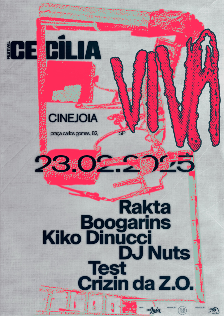 Com Boogarins e Rakta, Festival Cecília Viva anúncia a lineup completa com grandes nomes da música alternativa brasileira 1 Com Boogarins e Rakta, Festival Cecília Viva anúncia a lineup completa com grandes nomes da música alternativa brasileira