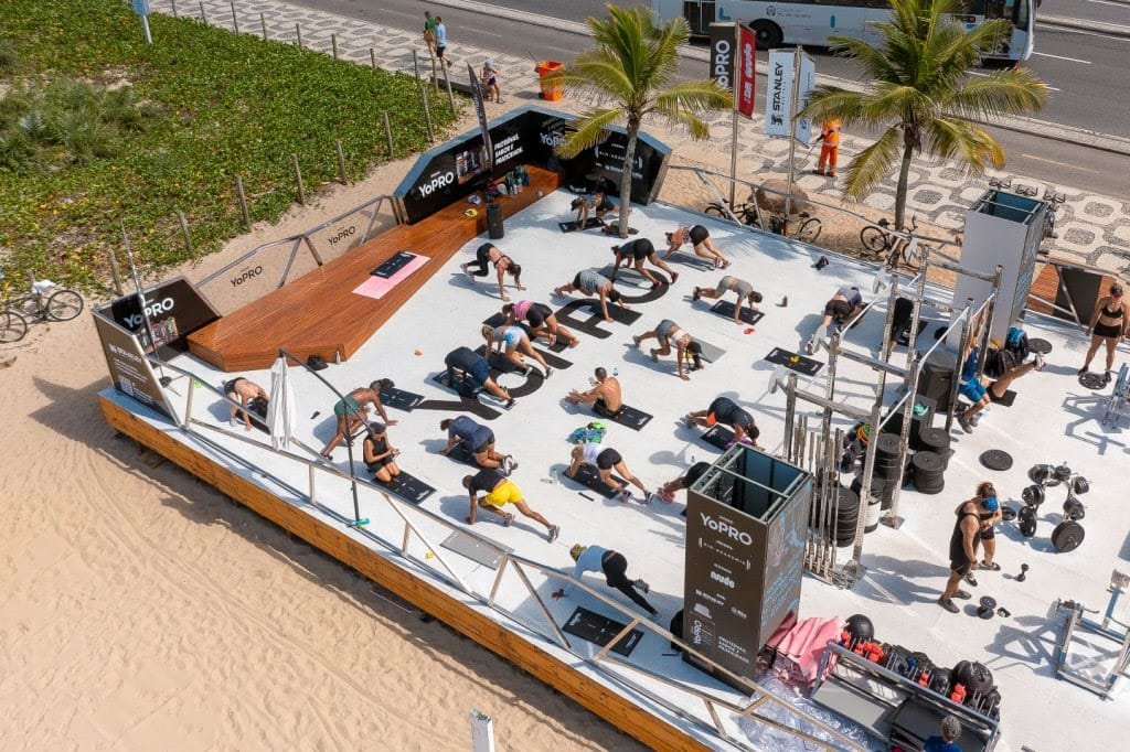 Rio Academia: edição de verão na Praia de Ipanema já atraiu mais de 8 mil pessoas e tem ocupação de 80% nas modalidades