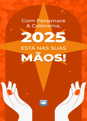 Descubra a cor que vai transformar seu 2025 com Colorama e Personare