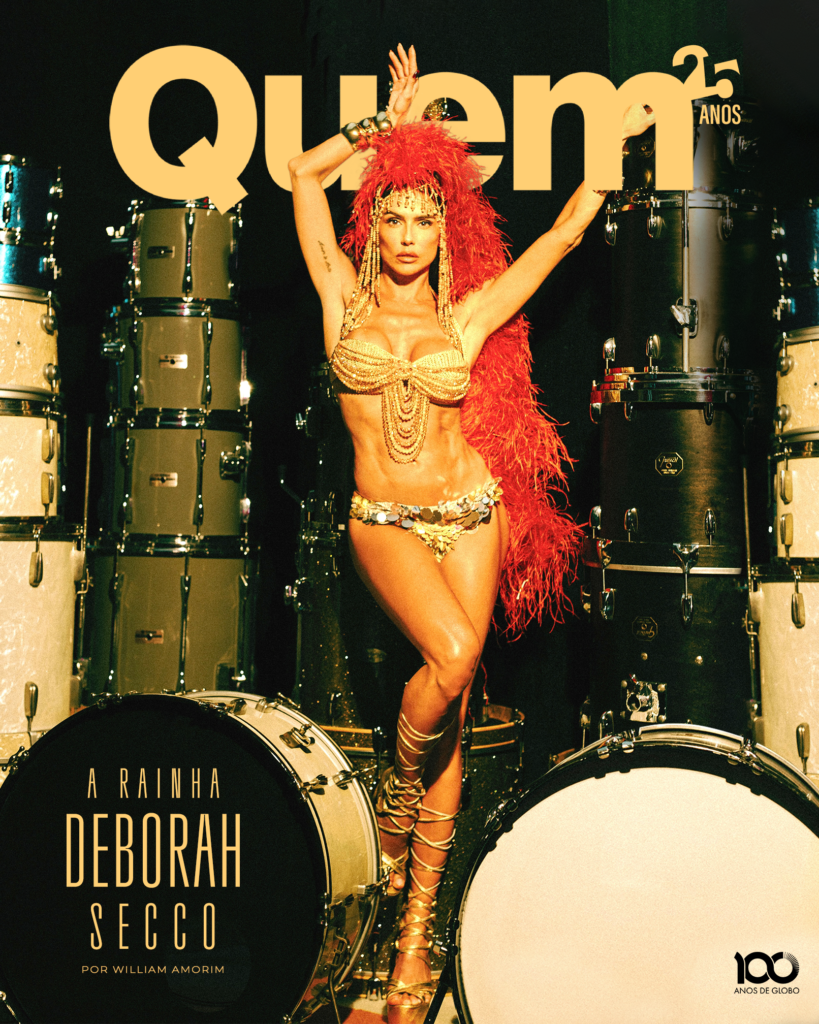 Deborah Secco protagoniza capa de Carnaval da Quem 1 Deborah Secco protagoniza capa de Carnaval da Quem
