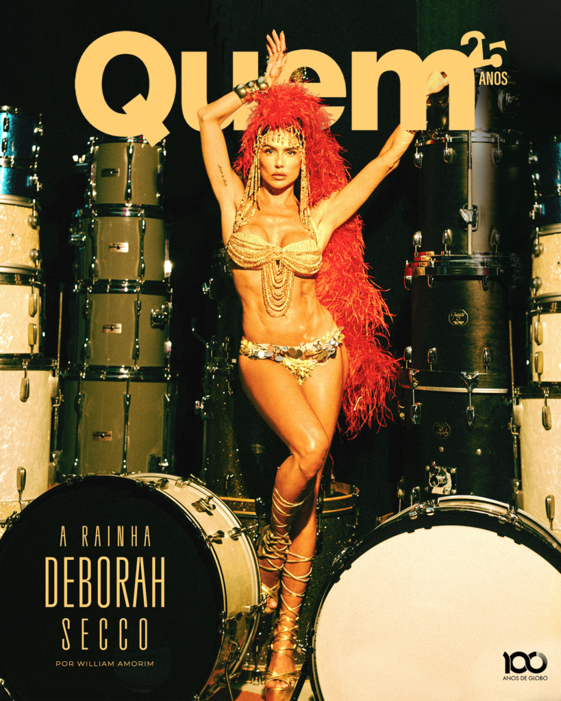 Deborah Secco protagoniza capa de Carnaval da Quem