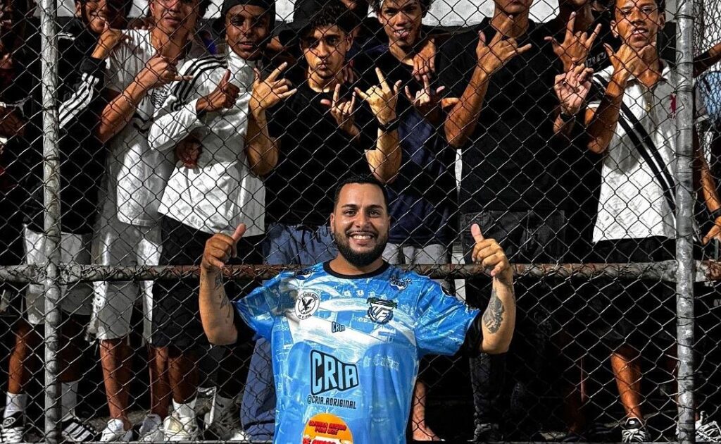 MC Chaveta Marca Presença em Jogo Beneficente na Zona Sul de São Paulo e Grava Composição Especial