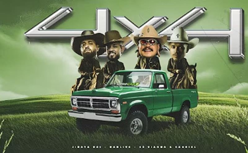 Música “4×4” – Uma Explosão Criativa de DJ Danlive e Jiraya Uai e