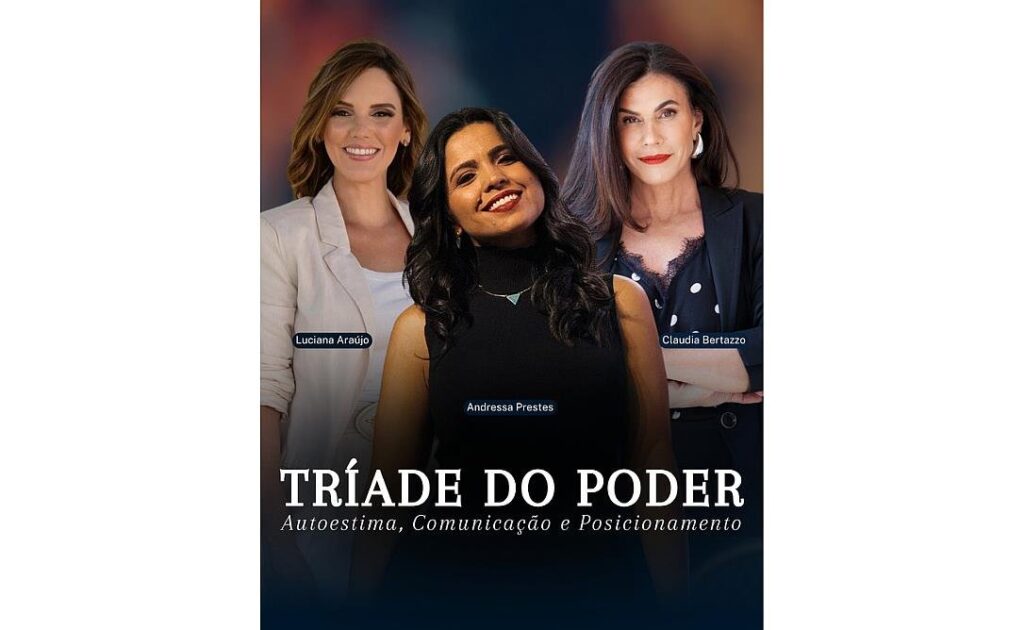 Evento sobre autoestima, comunicação e posicionamento para mulheres acontecerá em São Paulo no dia 22 de março