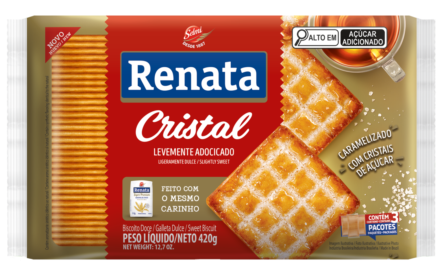 Biscoito Cristal