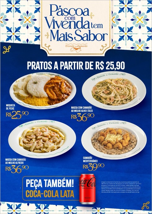 Vivenda do Camarão lança pratos especiais para a Páscoa 5 Pascoa