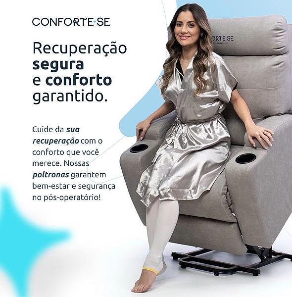Conforte-se Porto Alegre: Poltrona para Pós-Operatório com máximo conforto e recuperação segura