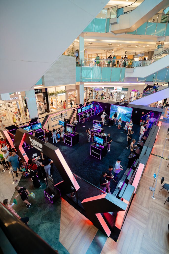 Plaza Niterói recebe o XDome Game Experience, arena de games com entrada gratuita