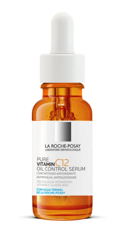 La Roche-Posay lança Pure Vitamin C12 Oil Control para peles oleosas 1 La Roche-Posay lança Pure Vitamin C12 Oil Control para peles oleosas