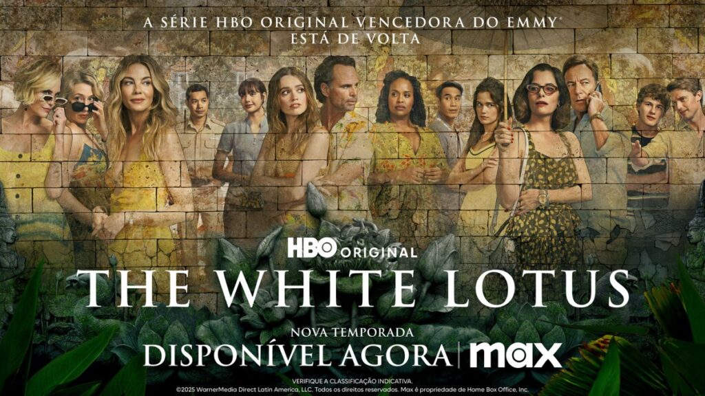 HBO divulga novo pôster da terceira temporada e horários dos próximos episódios de The White Lotus