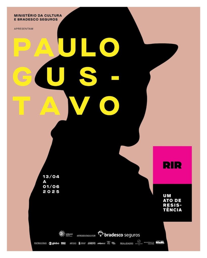 Exposição “RIR, UM ATO DE RESISTÊNCIA” homenageia Paulo Gustavo no MAC Niterói