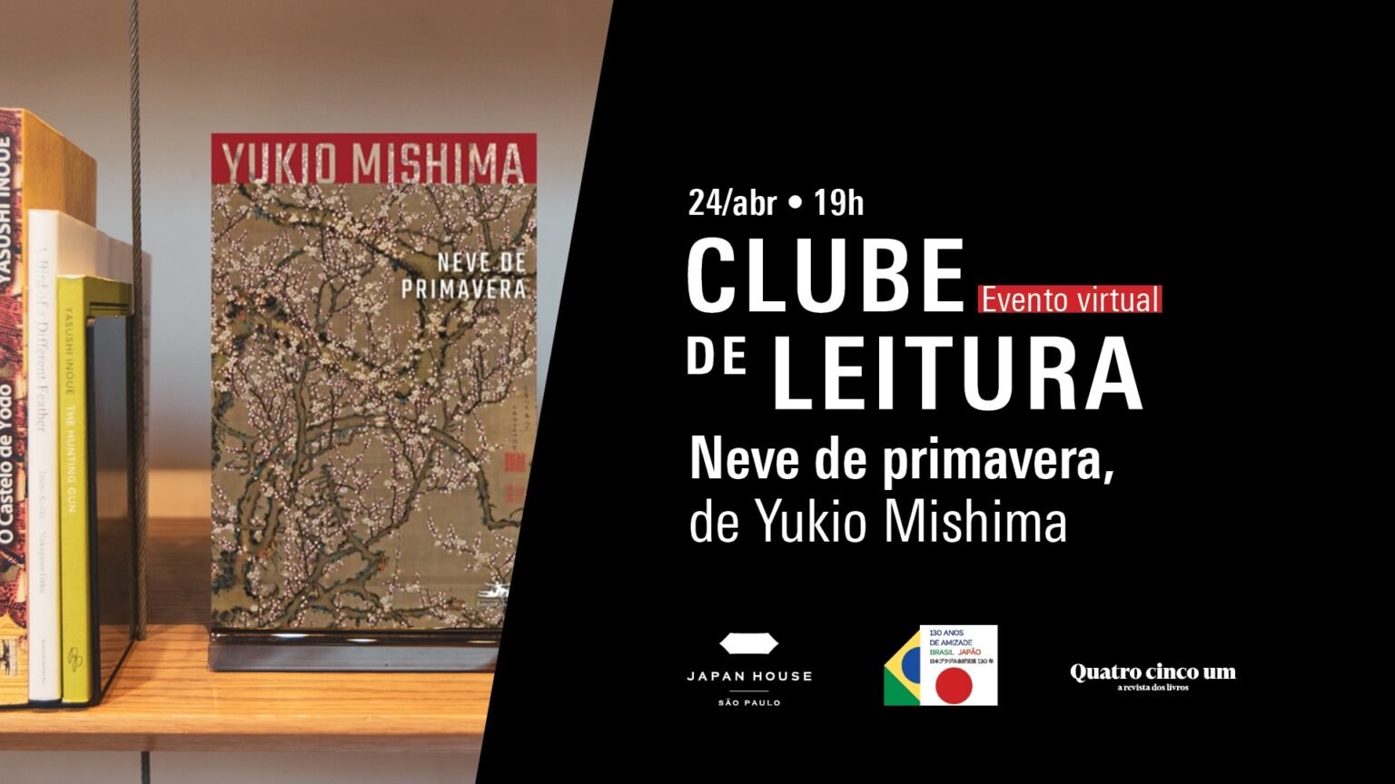 Japan House SP traz oficinas e arte japonesa em abril JHSP ClubeLeitura 2
