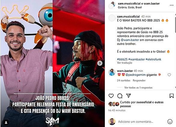 Pedro Gemim e Wam Baster: A Ascensão do Eletrofunk no BBB 2025