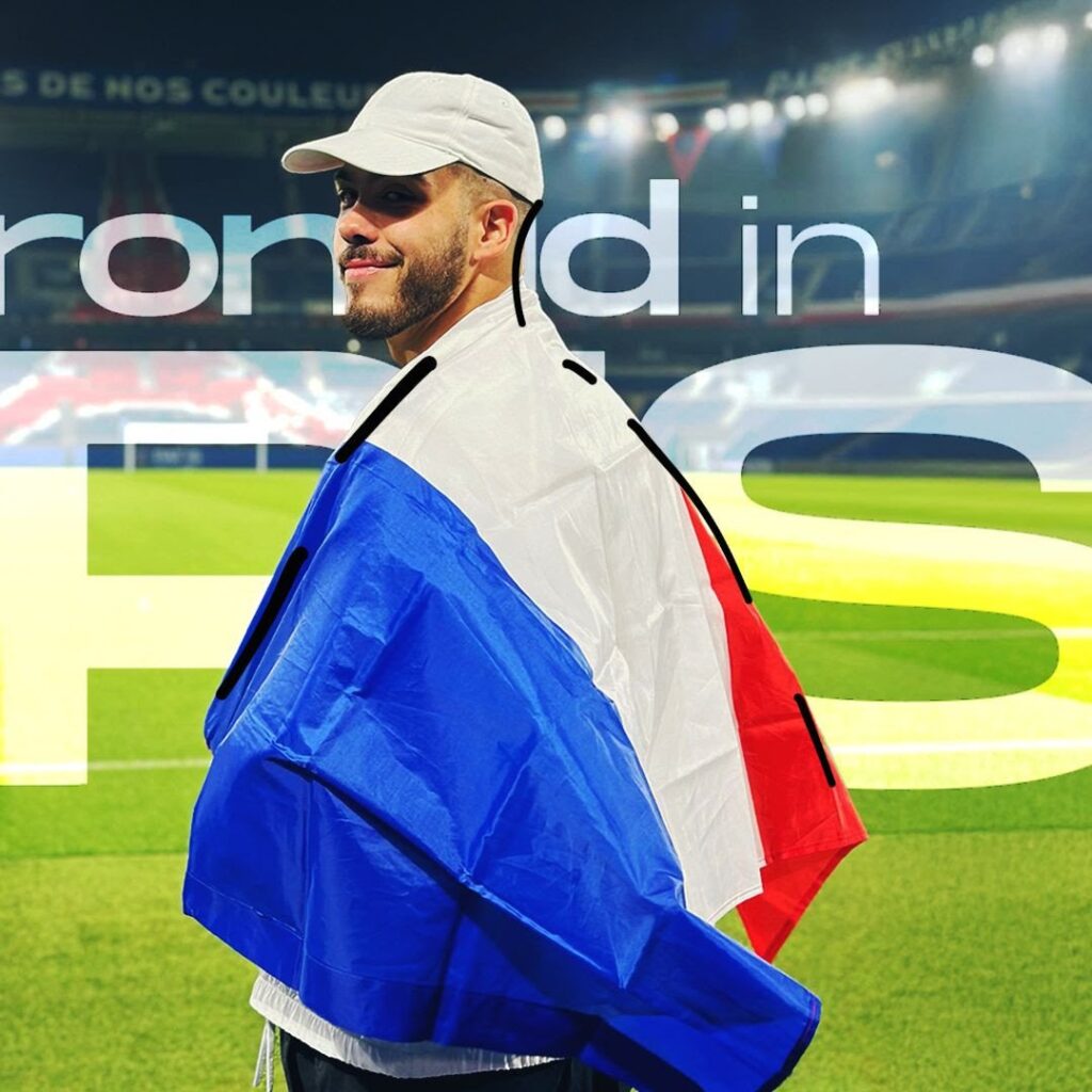 DJ Ronald transforma estádio do PSG em palco musical