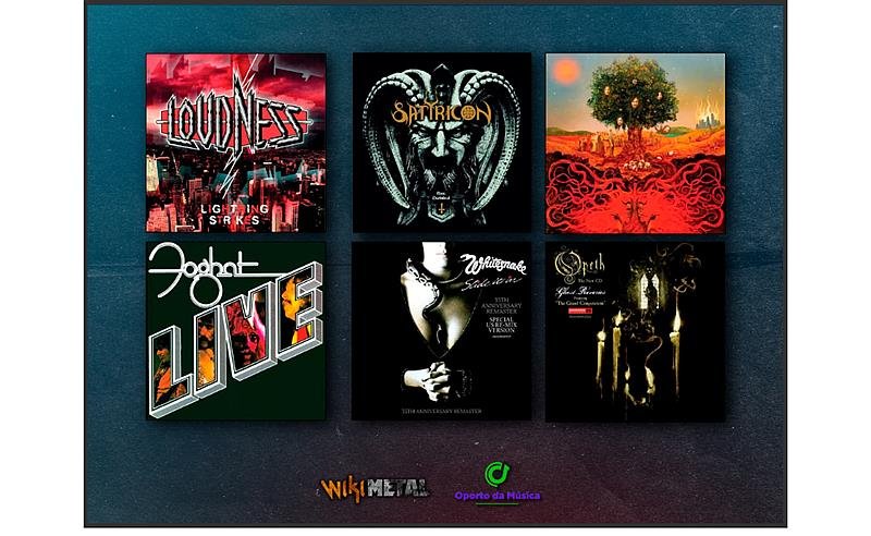 Whitesnake, Loudness, Opeth e mais: CDs ganham novas edições no Brasil