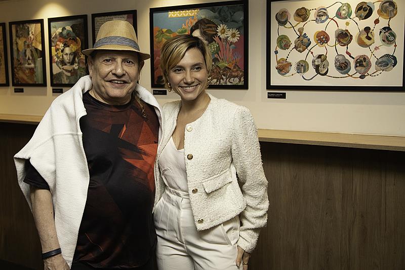 Neste fim de semana, Beth Goulart ganha carinho do filho e da neta na estreia de “Simplesmente Eu, Clarice Lispector” no Teatro Clara Nunes, RJ
