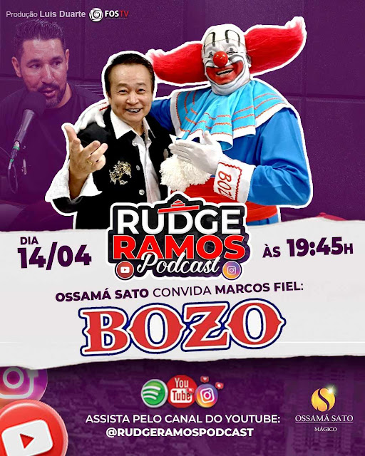 Ossamá Sato estreia seu PODCAST! 2 Ossamá Sato estreia seu PODCAST!