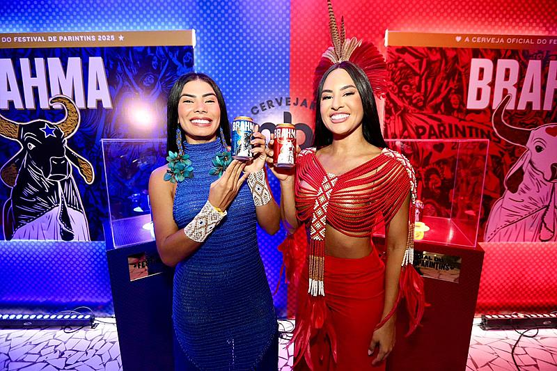 Brahma lança latas personalizadas de Parintins 2025 comarte, paixão e muita Brahmosidade: um brinde à cultura doNorte e às festas populares do Brasil!