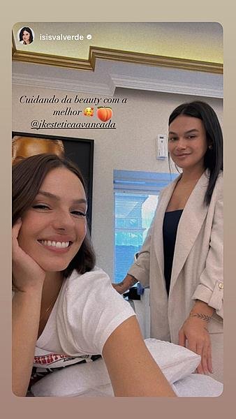 Após casamento dos sonhos, Isis Valverde investe em protocolo exclusivo da JK Estética Avançada para curtir a lua de mel com corpo tonificado