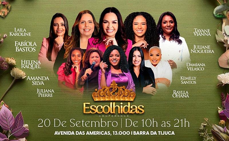 Pastora Fabíola Bastos anuncia a 12ª edição da Conferência Escolhidas