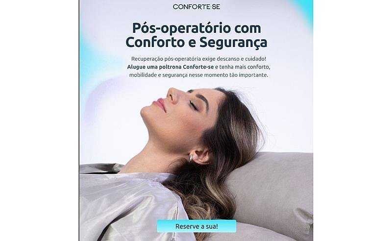 Conforte-se Tangará da Serra: o cuidado que transforma o pós-operatório em um diferencial da cirurgia plástica