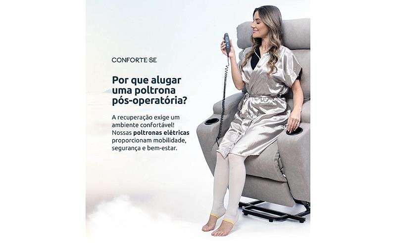 Poltronas de pós-operatório para locação em Tangará da Serra