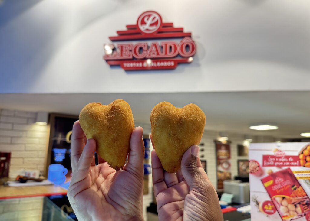 Lecadô lança coxinha em formato de coração no RJ 1 Lecadô lança coxinha em formato de coração no RJ