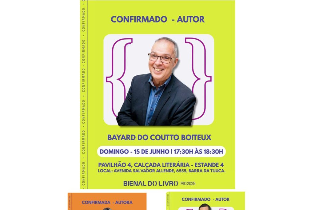 Embaixadores do Turismo do RJ participam da Bienal do Livro