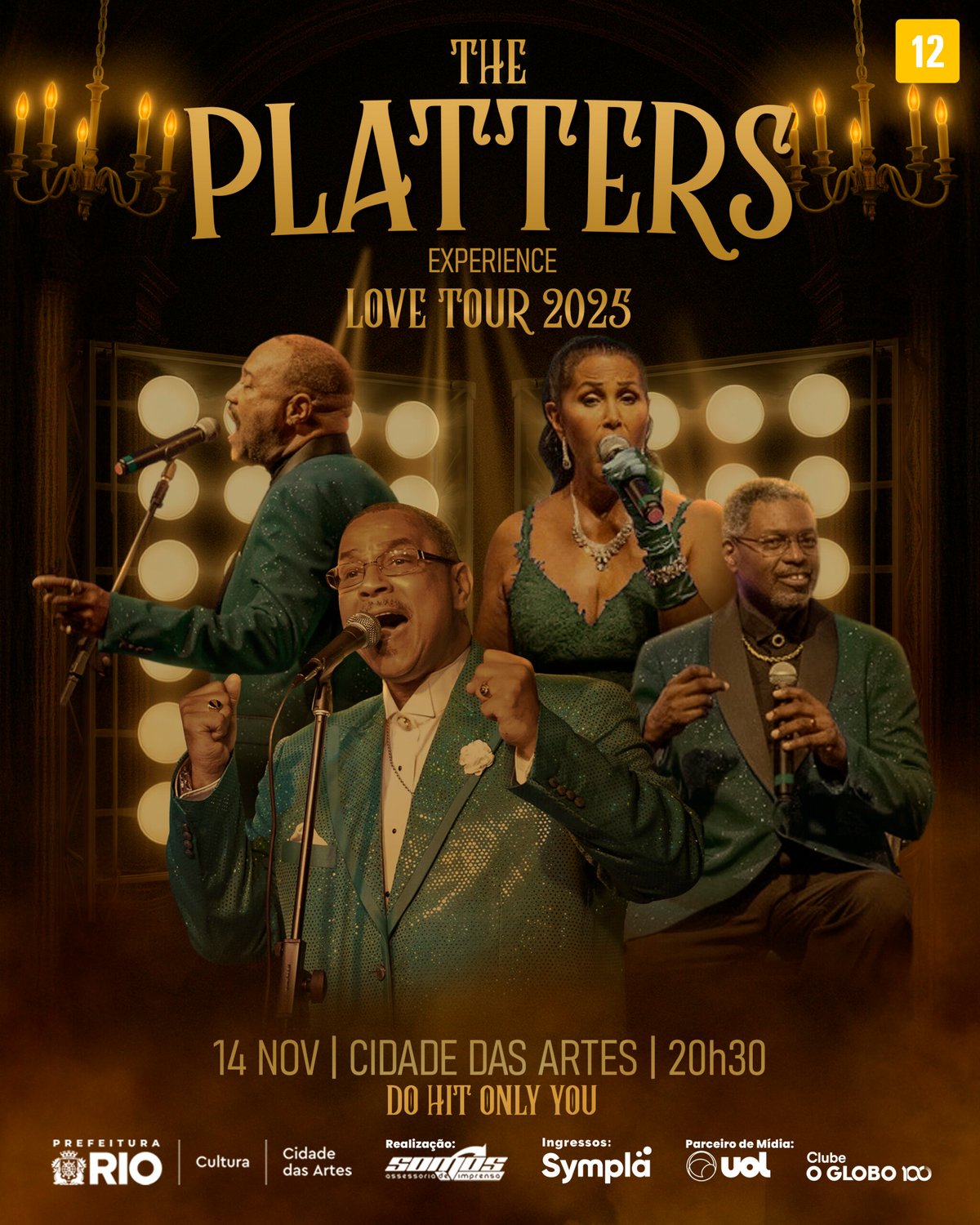 The Platters trazem show nostálgico ao Rio de Janeiro 1 The Platters trazem show nostálgico ao Rio de Janeiro