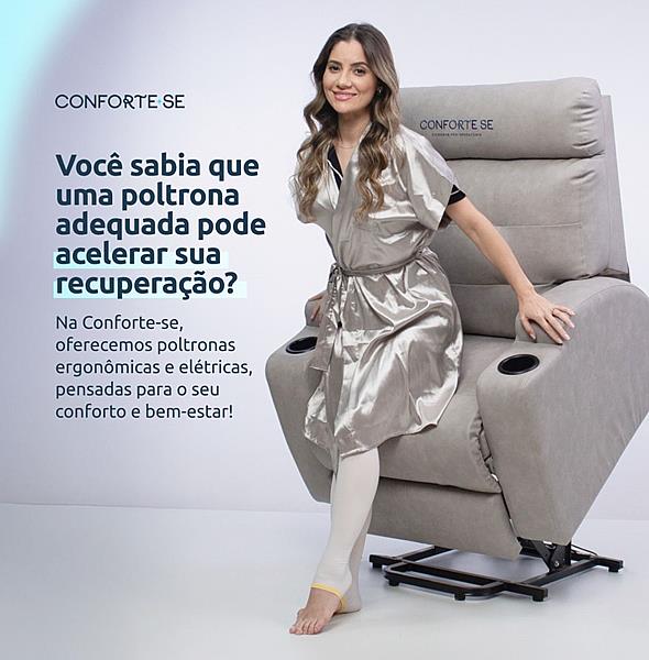 Poltronas para locação de pós-operatório em Tangará da Serra oferecem mais autonomia e qualidade de vida durante a recuperação
