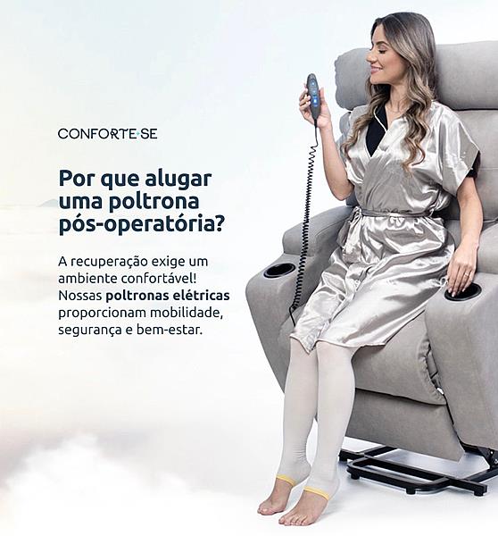 Poltronas para locação de pós-operatório em Bauru: bem-estar e recuperação com conforto garantido