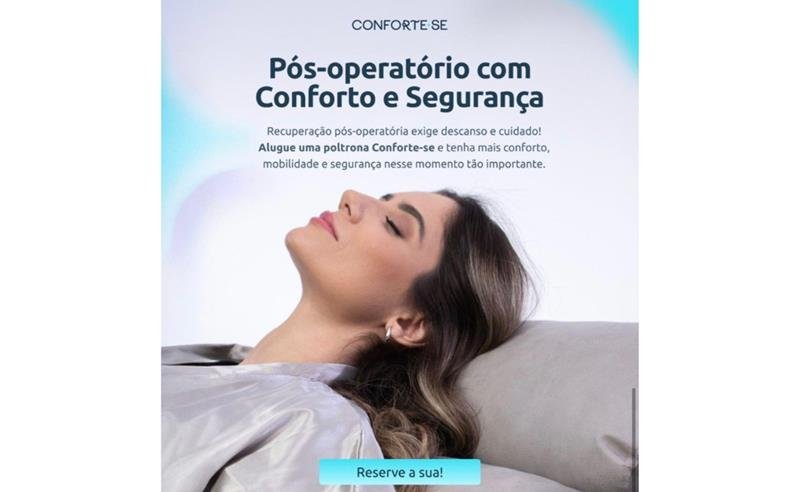 Aluguel de Poltrona para Pós-Operatório no ABC Paulista Garante Conforto e Recuperação com a Conforte-se