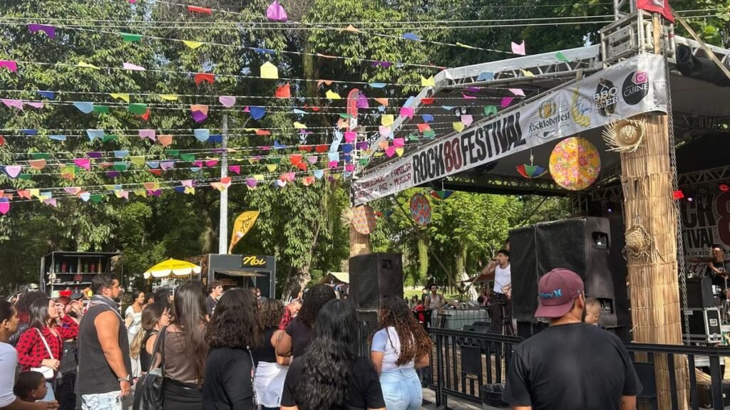 Arraial Rock 80 mistura forró e rock na Glória neste fim de semana