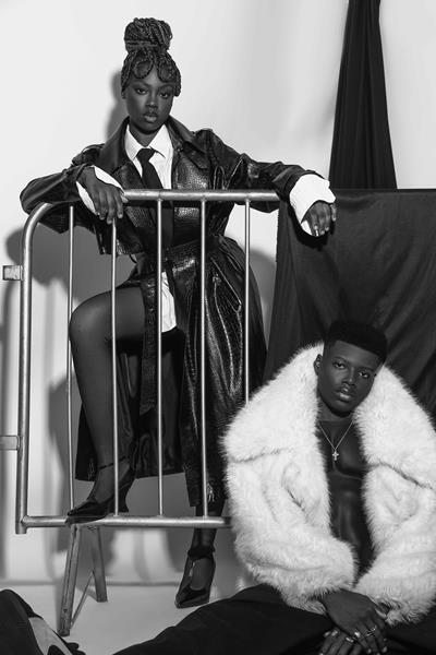 Allx Assessoria aposta no preto e branco em editorial sofisticado de inverno