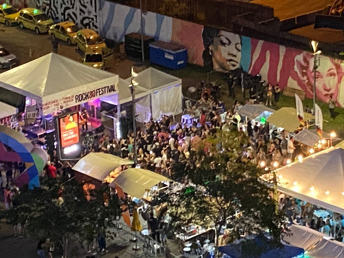 Arraial Rock 80 une festa junina, rock e futebol no Porto Maravilha