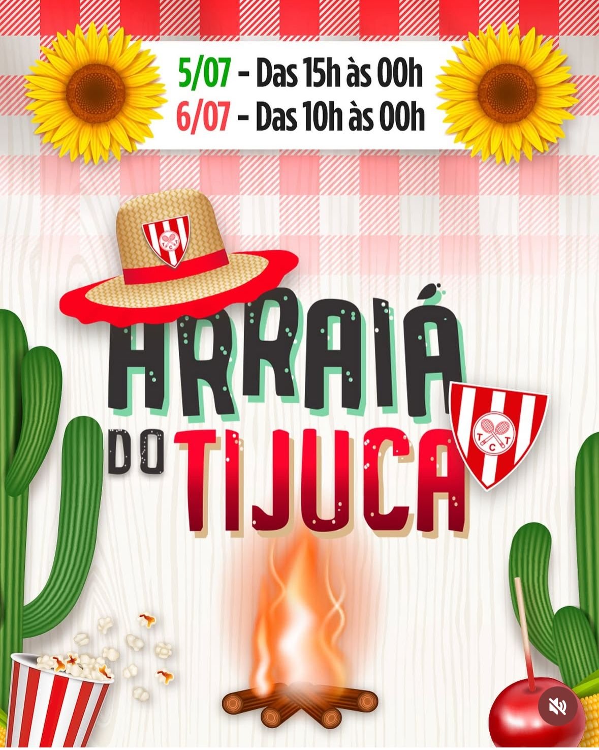 Festa junina anima fim de semana no Tijuca Tênis Clube 1 Festa junina anima fim de semana no Tijuca Tênis Clube
