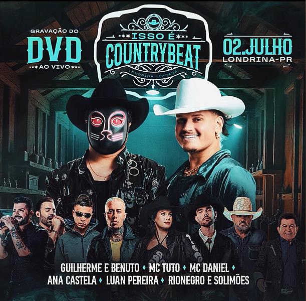 MC Tuto confirmado no DVD “Isso é CountryBeat” e leva o funk para um dos maiores encontros da música nacional