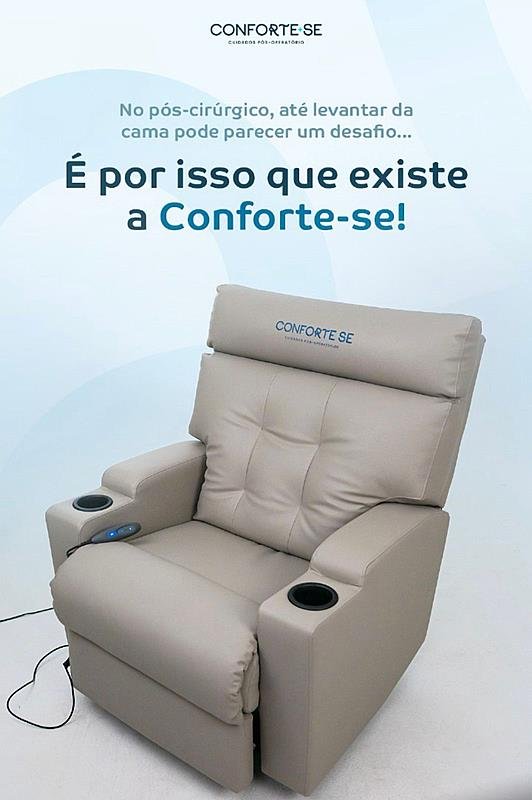 Conforte-se Teresina com solução inovadora em locação de poltronas para pós-operatório 2 Conforte-se Teresina com solução inovadora em locação de poltronas para pós-operatório