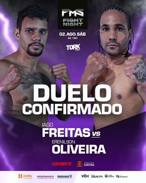 FMS Fight Night 6 reúne medalhista olímpico e grandes nomes do Boxe e MMA em Curitiba