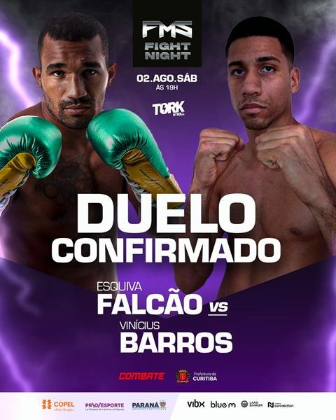 FMS Fight Night 6 reúne medalhista olímpico e grandes nomes do Boxe e MMA em Curitiba
