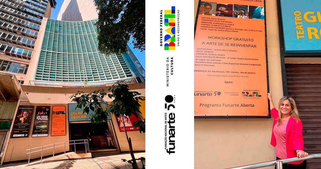 Exposição A Via Dolorosa de Cada Uma e Workshop gratuito A Arte de se Reinventar – Apoio Programa Funarte Aberta 1 Exposição A Via Dolorosa de Cada Uma e Workshop gratuito A Arte de se Reinventar – Apoio Programa Funarte Aberta